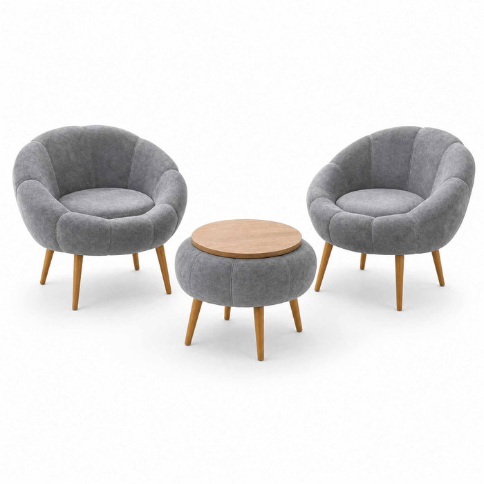 Atelier Del Sofa Lida Wellsoft - Gris